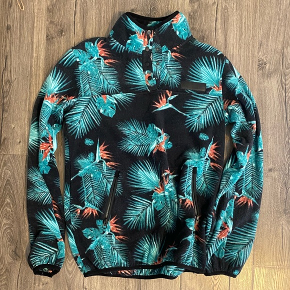 Kavu Jackets & Blazers - Kavu palm leaf fleece